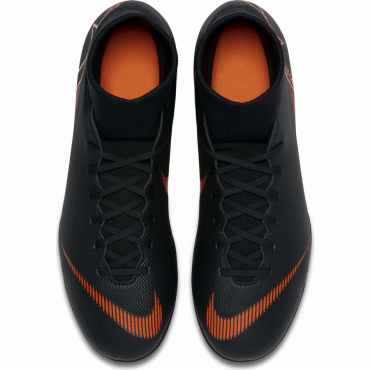 NIKE SUPERFLY VI CLUB FG/MG KOPAČKY PÁNSKÉ - Černá, Oranžová č.4