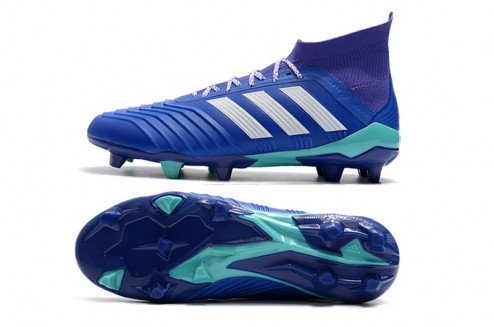 ADIDAS PREDATOR 18.1 FG KOPAČKY PÁNSKÉ - Modrá, Tyrkysová č.1