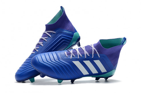 ADIDAS PREDATOR 18.1 FG KOPAČKY PÁNSKÉ - Modrá, Tyrkysová č.2