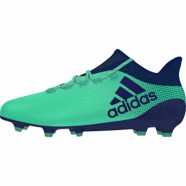 ADIDAS X 17.1 FG KOPAČKY PÁNSKÉ - Modrá, Tyrkysová č.11