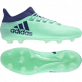 ADIDAS X 17.2 FG KOPAČKY PÁNSKÉ - Modrá, Tyrkysová č.7