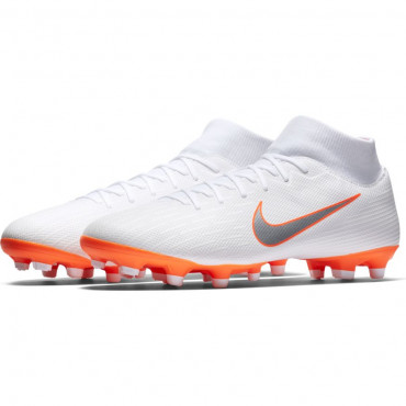 NIKE SUPERFLY VI ACADEMY FG/MG KOPAČKY PÁNSKÉ - Bílá, Oranžová č.1