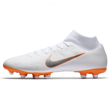 NIKE SUPERFLY VI ACADEMY FG/MG KOPAČKY PÁNSKÉ - Bílá, Oranžová č.5