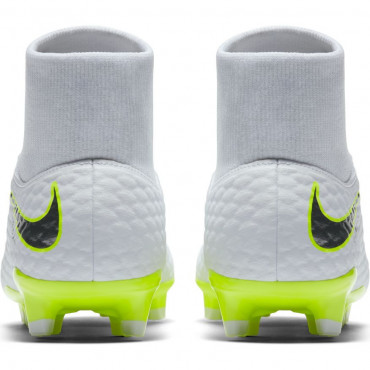 NIKE HYPERVENOM PHANTOM III ACADEMY DF FG KOPAČKY PÁNSKÉ - Bílá, Neon žlutá č.2