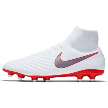 NIKE MAGISTA OBRA II ACADEMY DF FG KOPAČKY PÁNSKÉ - Bílá, Červená č.5