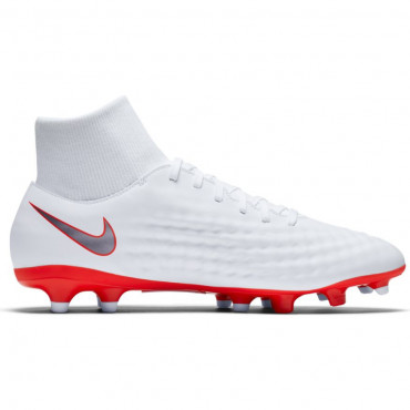 NIKE MAGISTA OBRA II ACADEMY DF FG KOPAČKY PÁNSKÉ - Bílá, Červená č.6