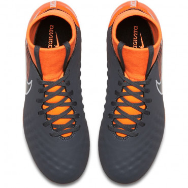 NIKE MAGISTA OBRA II ACADEMY DF FG KOPAČKY DĚTSKÉ - Šedá, Oranžová č.4