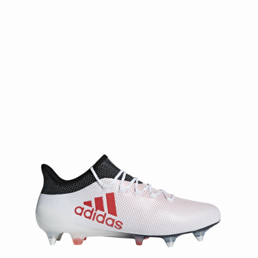 ADIDAS X 17.1 SG KOPAČKY PÁNSKÉ - Bílá, Červená č.7