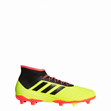 ADIDAS PREDATOR 18.2 FG KOPAČKY PÁNSKÉ - Neon žlutá, Oranžová č.3