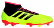 ADIDAS PREDATOR 18.2 FG KOPAČKY PÁNSKÉ - Neon žlutá, Oranžová č.1