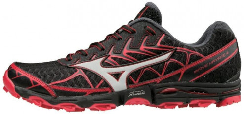 MIZUNO WAVE HAYATE 4 BĚŽECKÉ BOTY - Černá, Červená č.1