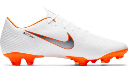 NIKE MERCURIAL VAPOR 12 PRO FG KOPAČKY PÁNSKÉ - Bílá, Oranžová č.3