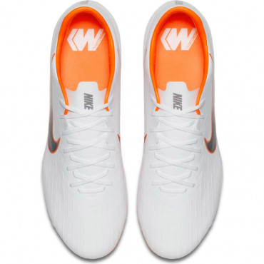 NIKE MERCURIAL VAPOR 12 PRO FG KOPAČKY PÁNSKÉ - Bílá, Oranžová č.5