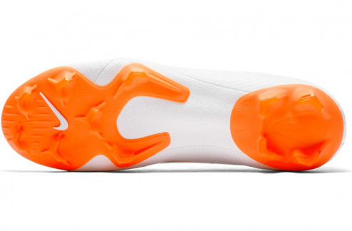 NIKE MERCURIAL VAPOR 12 PRO FG KOPAČKY PÁNSKÉ - Bílá, Oranžová č.7