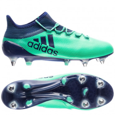 ADIDAS X 17.1 SG KOPAČKY PÁNSKÉ - Modrá, Tyrkysová č.1