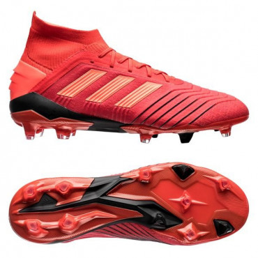 ADIDAS PREDATOR 19.1 FG KOPAČKY PÁNSKÉ - Červená č.1