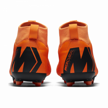 NIKE JR SUPERFLY VI ACADEMY GS FG/MG KOPAČKY DĚTSKÉ - Oranžová, Černá č.3