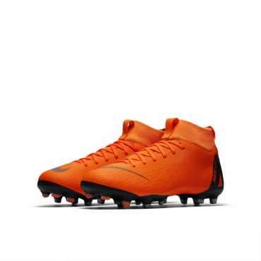 NIKE JR SUPERFLY VI ACADEMY GS FG/MG KOPAČKY DĚTSKÉ - Oranžová, Černá č.4