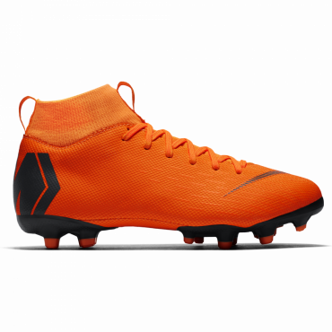 NIKE JR SUPERFLY VI ACADEMY GS FG/MG KOPAČKY DĚTSKÉ - Oranžová, Černá č.1