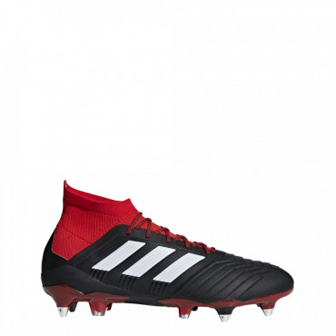 ADIDAS PREDATOR 18.1 SG KOPAČKY PÁNSKÉ - Černá, Červená č.3