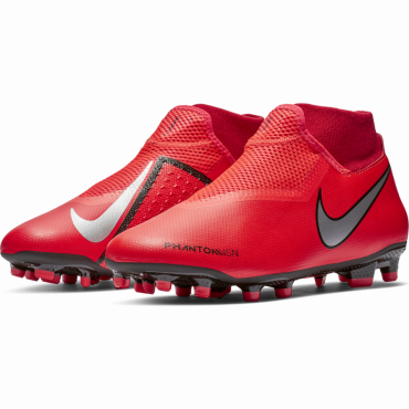 NIKE PHANTOM VSN ACADEMY DF FG/MG KOPAČKY PÁNSKÉ - Červená č.1