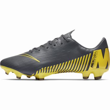 NIKE VAPOR 12 PRO FG KOPAČKY PÁNSKÉ - Šedá, Žlutá č.4