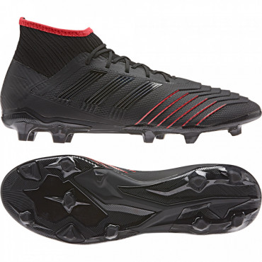 ADIDAS PREDATOR 19.2 FG KOPAČKY PÁNSKÉ - Černá, Červená č.1