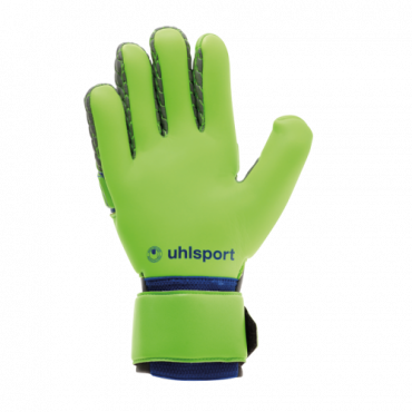 UHLSPORT TENSION GREEN ABSOLUTGRIP REFLEX BRANKÁŘSKÉ RUKAVICE - Zelená, Šedá č.3