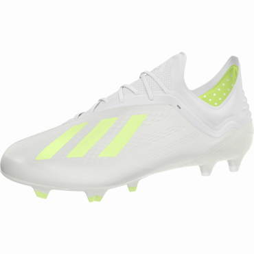 ADIDAS X 18.1 FG KOPAČKY PÁNSKÉ - Bílá, Neon žlutá č.12