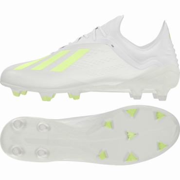 ADIDAS X 18.1 FG KOPAČKY PÁNSKÉ - Bílá, Neon žlutá č.1