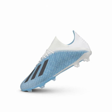 ADIDAS X 19.2 FG KOPAČKY PÁNSKÉ - Bílá, Světle modrá č.2