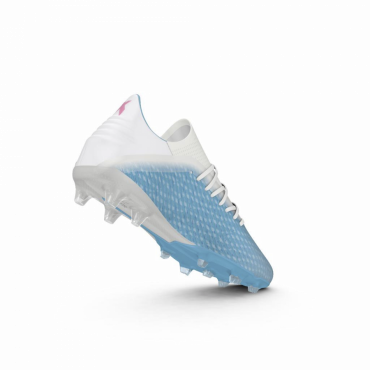 ADIDAS X 19.2 FG KOPAČKY PÁNSKÉ - Bílá, Světle modrá č.6