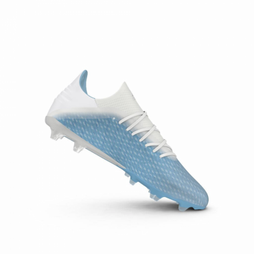 ADIDAS X 19.2 FG KOPAČKY PÁNSKÉ - Bílá, Světle modrá č.7