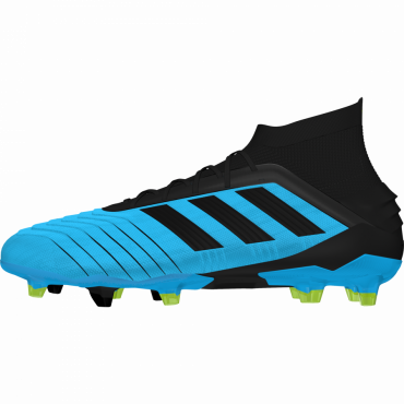 ADIDAS PREDATOR 19.1 FG KOPAČKY PÁNSKÉ - Světle modrá, Černá č.12