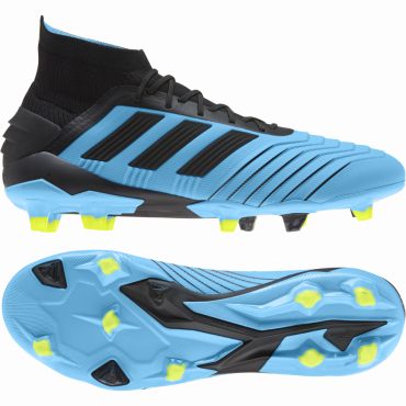 ADIDAS PREDATOR 19.1 FG KOPAČKY PÁNSKÉ - Světle modrá, Černá č.1