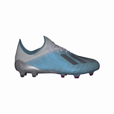 ADIDAS X 19.1 FG KOPAČKY PÁNSKÉ - Bílá, Světle modrá č.8