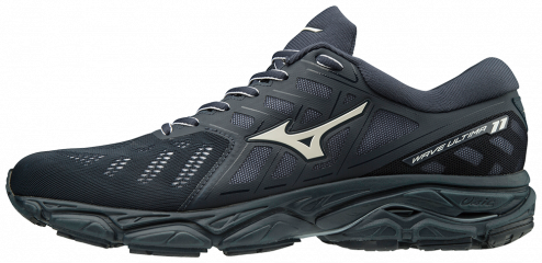 MIZUNO WAVE ULTIMA 11 PÁNSKÉ BĚŽECKÉ BOTY - Černá, Bílá č.1