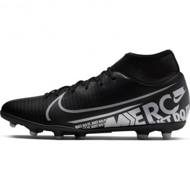 NIKE SUPERFLY 7 CLUB FG/MG KOPAČKY PÁNSKÉ - Černá, Stříbrná č.4