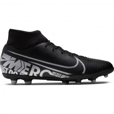 NIKE SUPERFLY 7 CLUB FG/MG KOPAČKY PÁNSKÉ - Černá, Stříbrná č.6