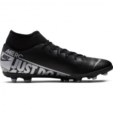 NIKE SUPERFLY 7 CLUB FG/MG KOPAČKY PÁNSKÉ - Černá, Stříbrná č.7