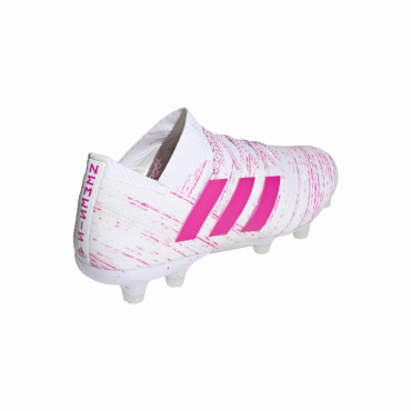 ADIDAS NEMEZIZ 18.1 FG KOPAČKY PÁNSKÉ - Bílá, Růžová č.2