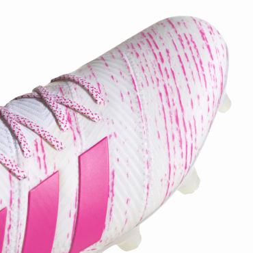 ADIDAS NEMEZIZ 18.1 FG KOPAČKY PÁNSKÉ - Bílá, Růžová č.4