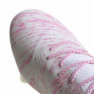 ADIDAS NEMEZIZ 18.1 FG KOPAČKY PÁNSKÉ - Bílá, Růžová č.5
