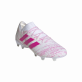 ADIDAS NEMEZIZ 18.1 FG KOPAČKY PÁNSKÉ - Bílá, Růžová č.7