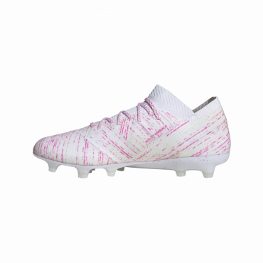 ADIDAS NEMEZIZ 18.1 FG KOPAČKY PÁNSKÉ - Bílá, Růžová č.11