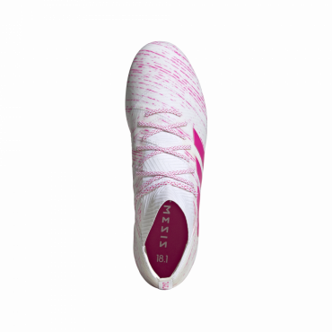 ADIDAS NEMEZIZ 18.1 FG KOPAČKY PÁNSKÉ - Bílá, Růžová č.13