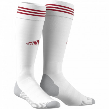 ADIDAS ADI SOCK 18 FOTBALOVÉ STULPNY - Bílá, Červená č.1