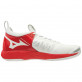 MIZUNO WAVE MOMENTUM VOLEJBALOVÉ BOTY - Bílá, Červená č.4