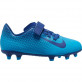 NIKE BRAVATA II FG DĚTSKÉ KOPAČKY NA SUCHÝ ZIP - Modrá, Tmavě modrá č.1