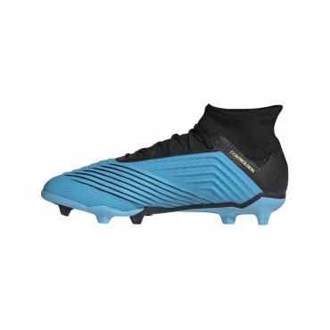 ADIDAS PREDATOR 19.1 FG J KOPAČKY DĚTSKÉ - Světle modrá, Černá č.10